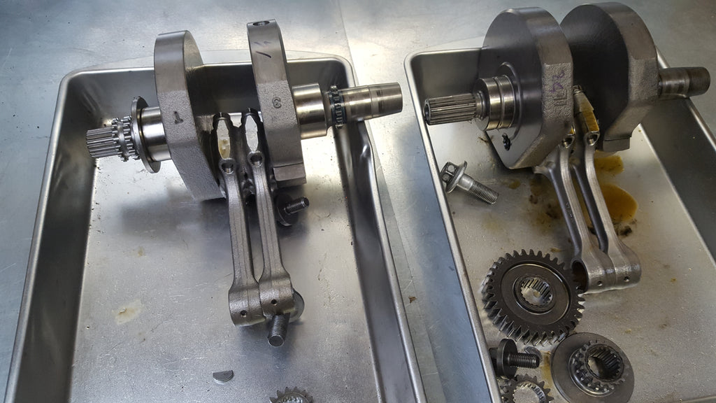 Trainspotting: 1g vs 2g sv650 Crankshaft