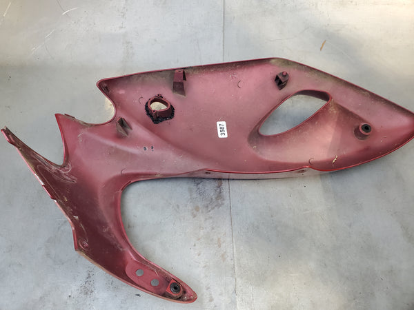 left front side fairing 19A red 1g 99-02 sv650