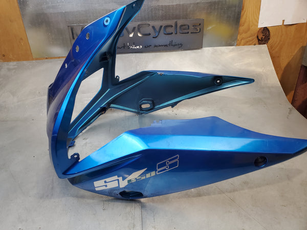 front fairing medium shape YHJ napoleon blue 03+ sv650/sv1000