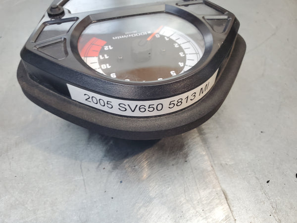 2g sv650 cluster 05/06  5,813 miles