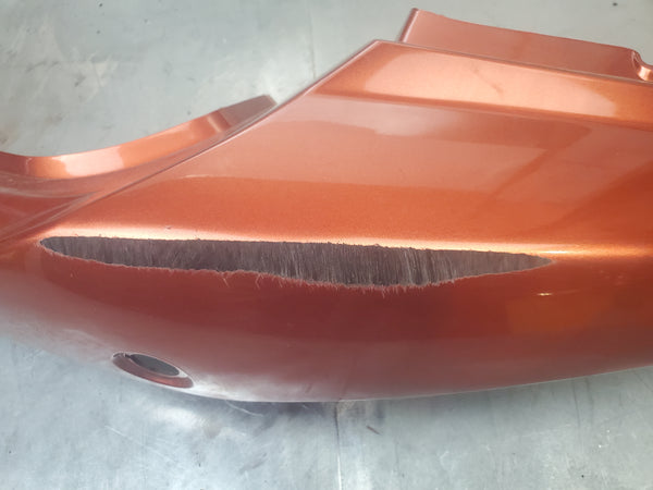 scratched copper orange YAV left tail plastic fairing piece 03+ sv650/sv1000