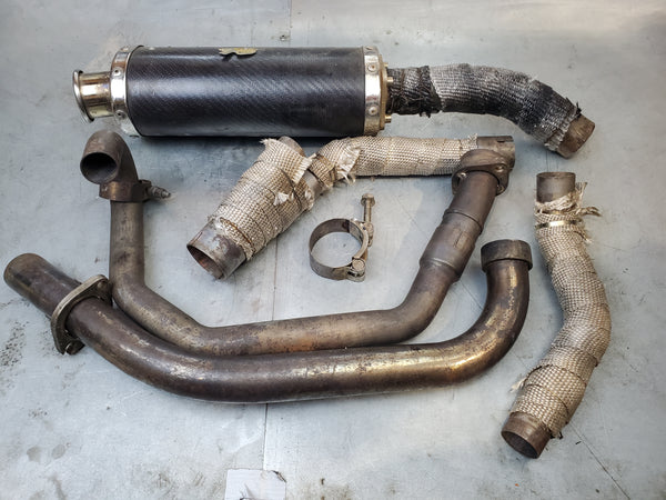 unknown full exhaust system 1g sv650 99-02