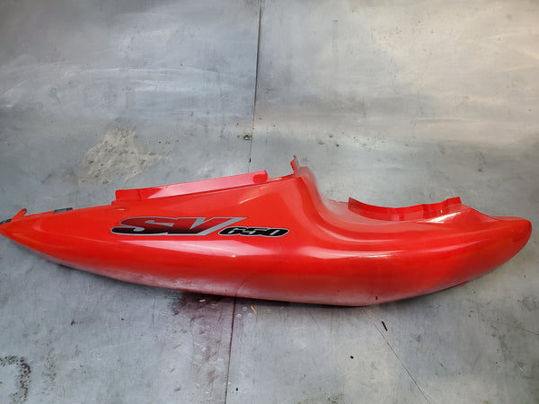 y7m red right tail fairing plastic 1g 99-02 sv650