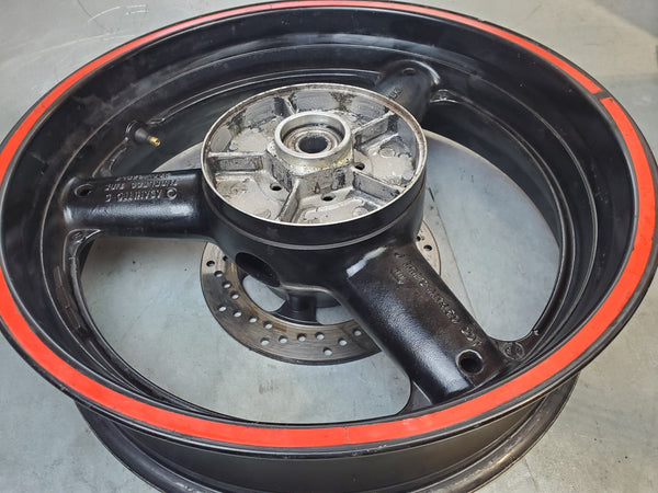 black rear wheel for 2g 03+ sv650