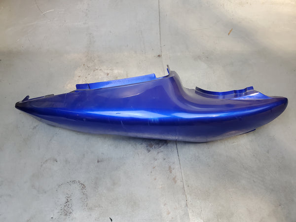 right tail fairing plastic small crack YC2 Blue 1g 99-02 sv650