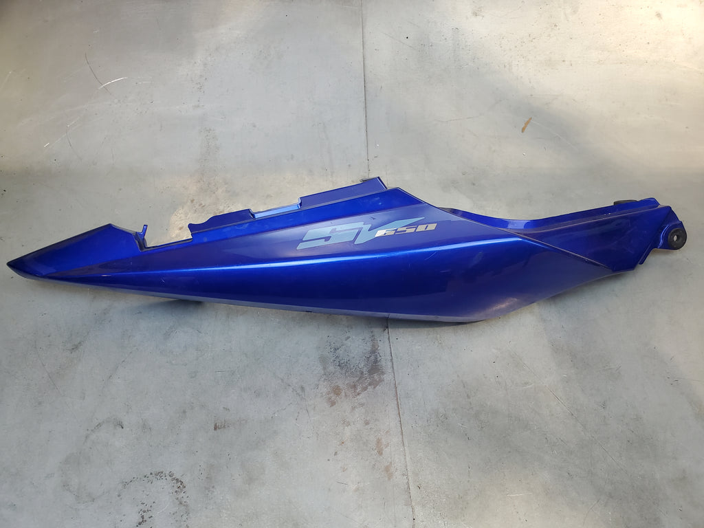 right tail plastic fairing piece 03+ sv650/sv1000 YC2 blue