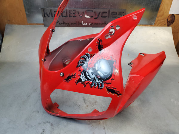 front fairing weird red  03+ sv650/sv1000