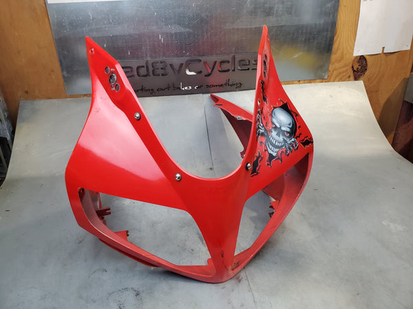 front fairing weird red  03+ sv650/sv1000