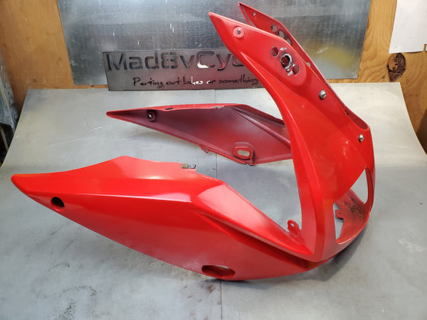 front fairing weird red  03+ sv650/sv1000