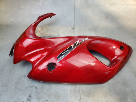 left front side fairing 19A red 1g 99-02 sv650