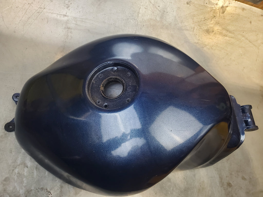 gas tank blue painted 1g sv650 99-02