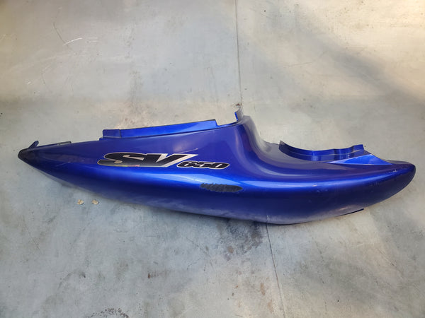 blue right tail fairing plastic 1g 99-02 sv650