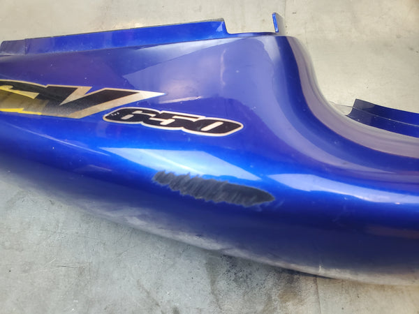 blue right tail fairing plastic 1g 99-02 sv650