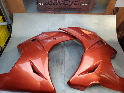 lower fairings sv1000 YAV Orange