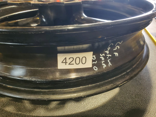 front wheel with captive spacer .020 for 2g 03+ sv650