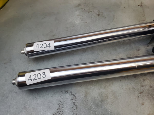 Serviced forks pair straight 2g SV650 03+