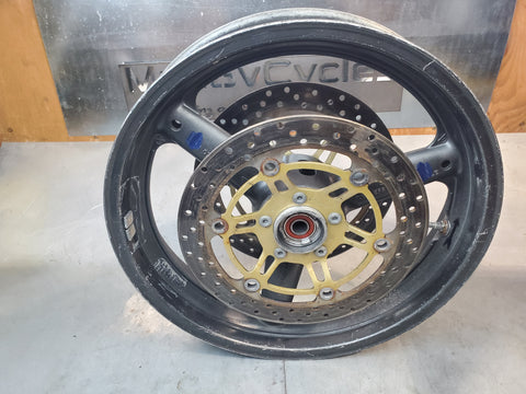front wheel w rotors .030 runout 1g sv650 99-02