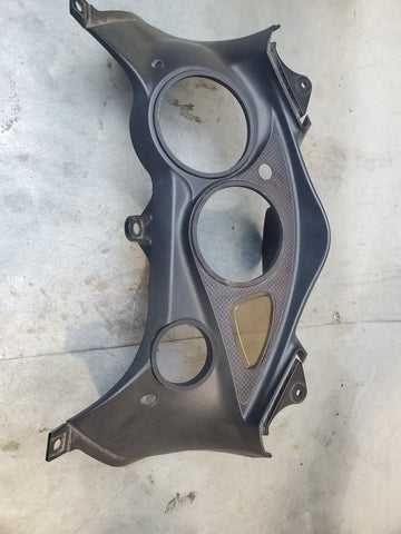 modified inner fairing black plastic gauge surround 1g sv650S 99-02
