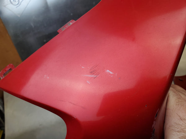 left front side fairing 19A red 1g 99-02 sv650