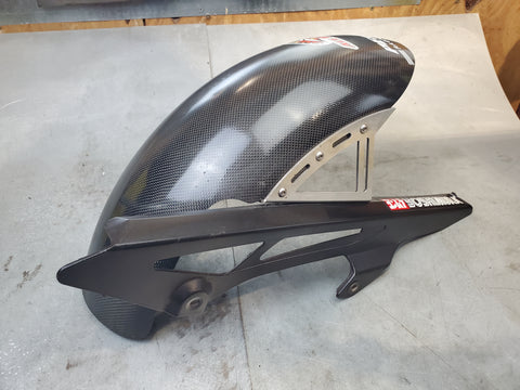 carbon fiber rear tire hugger 1g/2g sv650 99-09