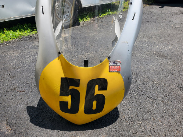 front upper and lower race fairing 1g sv650 99-02
