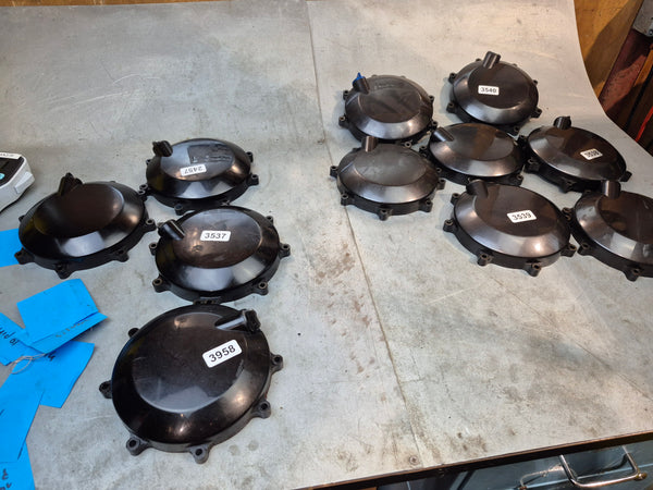 Black Clutch Cover 1g sv650 99-02