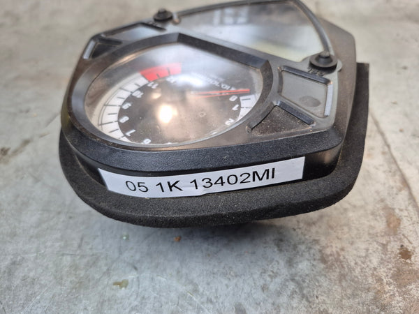 gauge cluster 13,402 miles sv1000 2005+