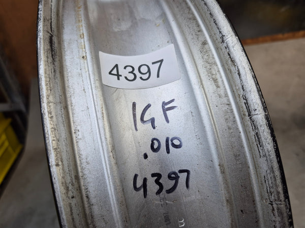 front wheel .010 runout painted black 1g sv650 99-02