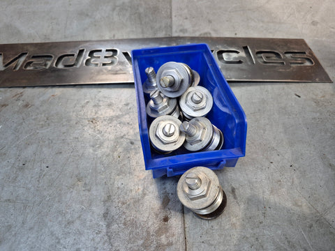 preload adjustable fork caps for 2g sv650 03-09