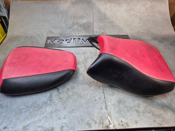 rewrapped Rider and passenger seats 1g sv650 99-02