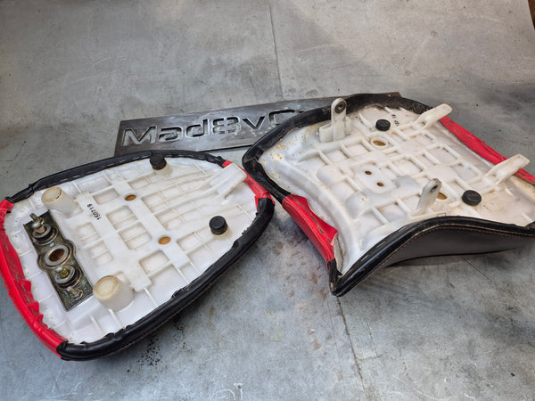 rewrapped Rider and passenger seats 1g sv650 99-02