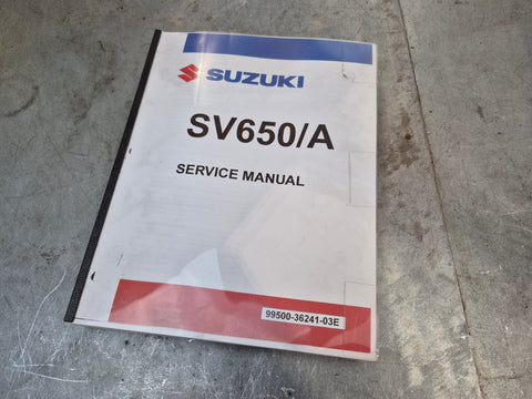 service manual for 3g sv650