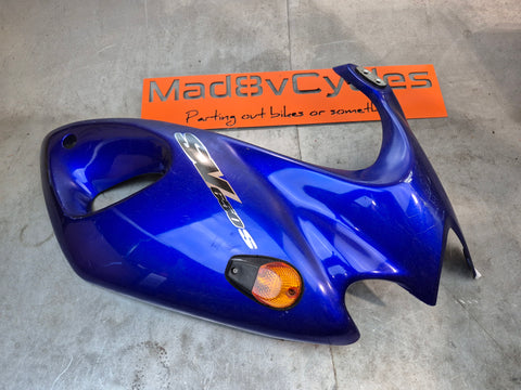right front side fairing  yc2 blue 1g 99-02 sv650