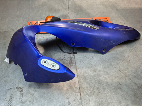 right front side fairing  yc2 blue 1g 99-02 sv650