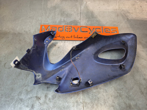 right front side fairing  yc2 blue 1g 99-02 sv650