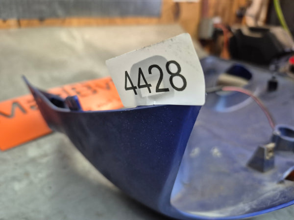 right front side fairing  yc2 blue 1g 99-02 sv650