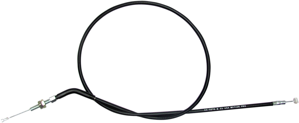 Black Vinyl Clutch Cable - Short - Suzuki