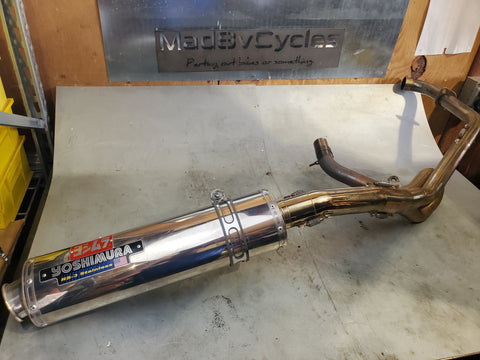 Nice shape yoshimura rs3 full system 1g SV650 99-02