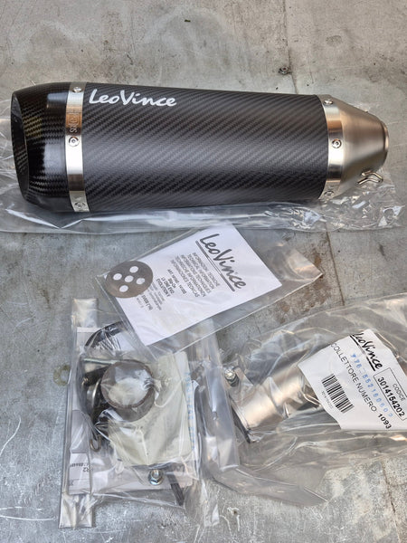 Leo Vince LV Factory S Evo2 Carbon Slip-On Muffler  for 3g sv650 2016+