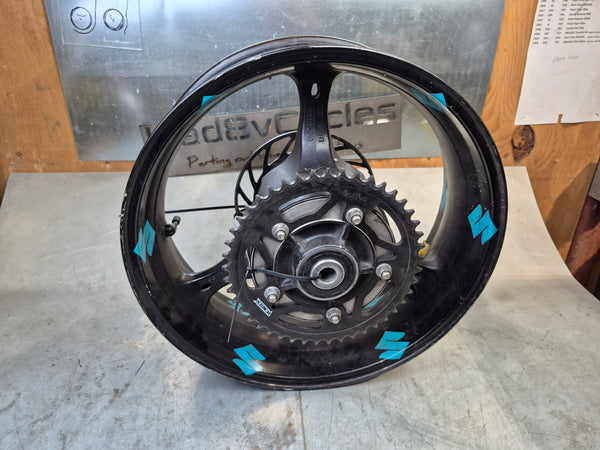 Gsxr rear wheel complete swap kit for 2g/3g sv650