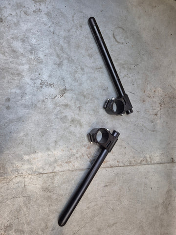 woodcraft no rise clipons sv650 41mm