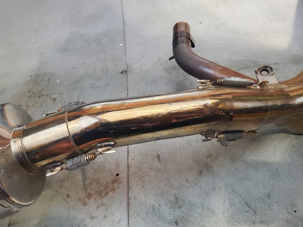 Nice shape yoshimura rs3 full system 1g SV650 99-02