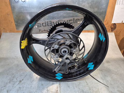 Gsxr rear wheel complete swap kit for 2g/3g sv650