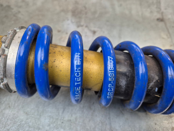 zx shock unknown year with 600 spring for 2g sv650