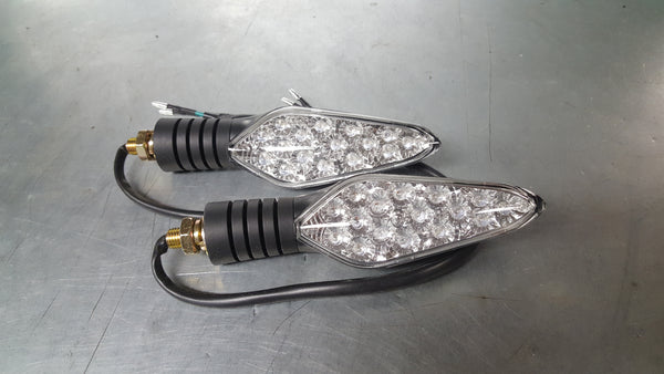 New - LED DOT Turn Signals - Clear Lens