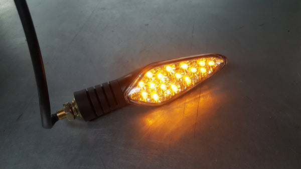 New - LED DOT Turn Signals - Clear Lens