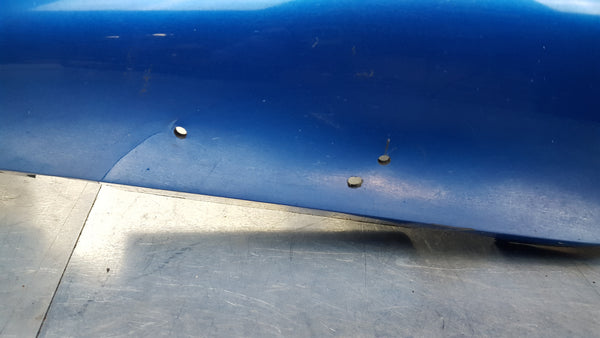 right rear tail fairing plastic blue 1g 99-02