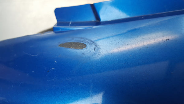 right rear tail fairing plastic blue 1g 99-02
