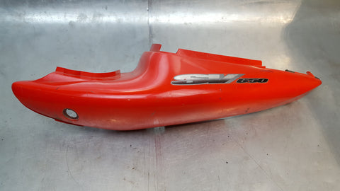 y7m red left tail fairing plastic 1g 99-02 sv650