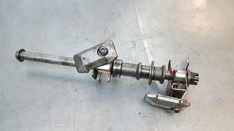 rear axle with spacers and adjustment blocks 1g sv650 99-02